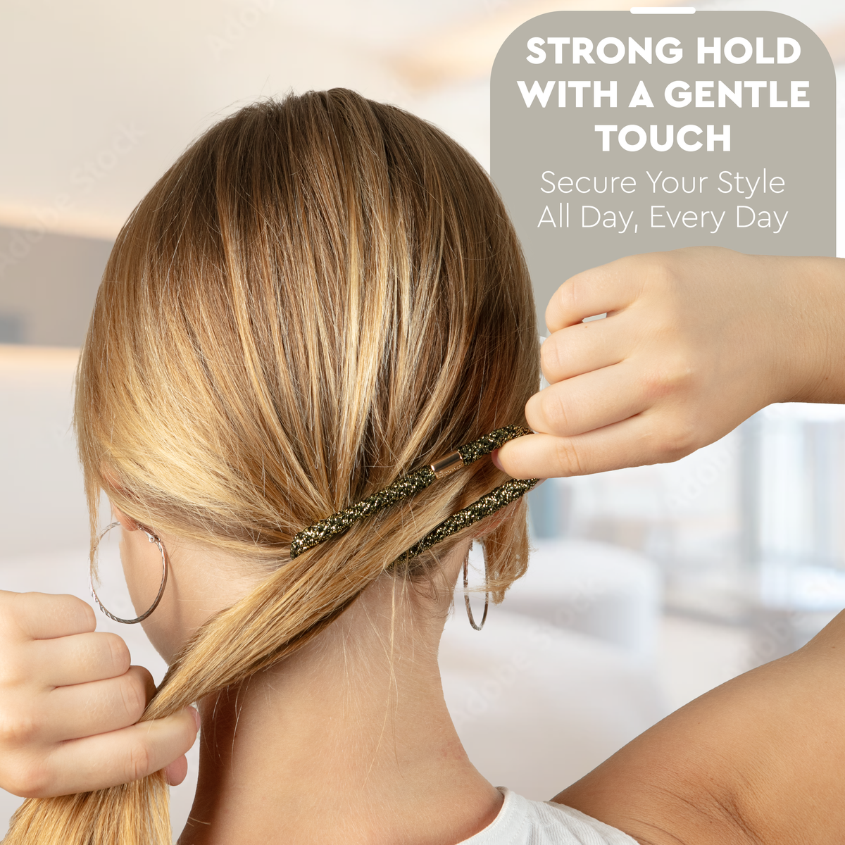 Luxe Hair Tie Set of 12 — Desert-1