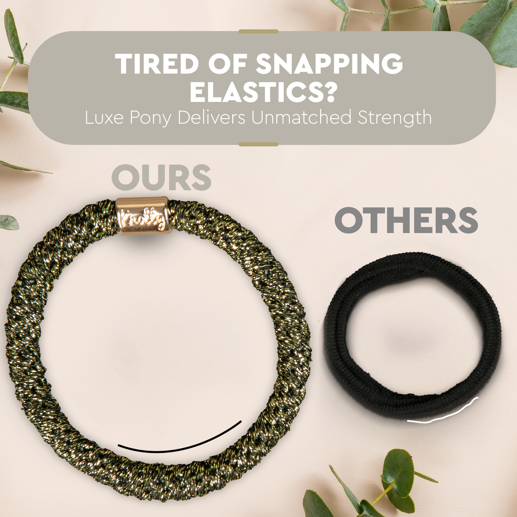 Luxe Hair Tie Set of 12 — Desert-4