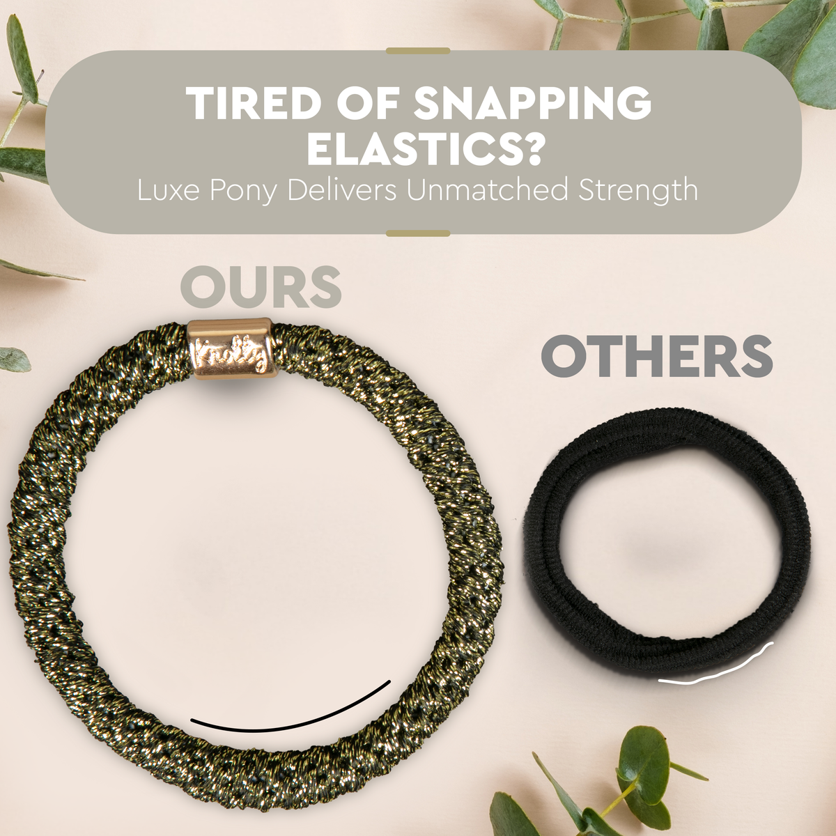 Luxe Hair Tie Set of 12 — Desert-4