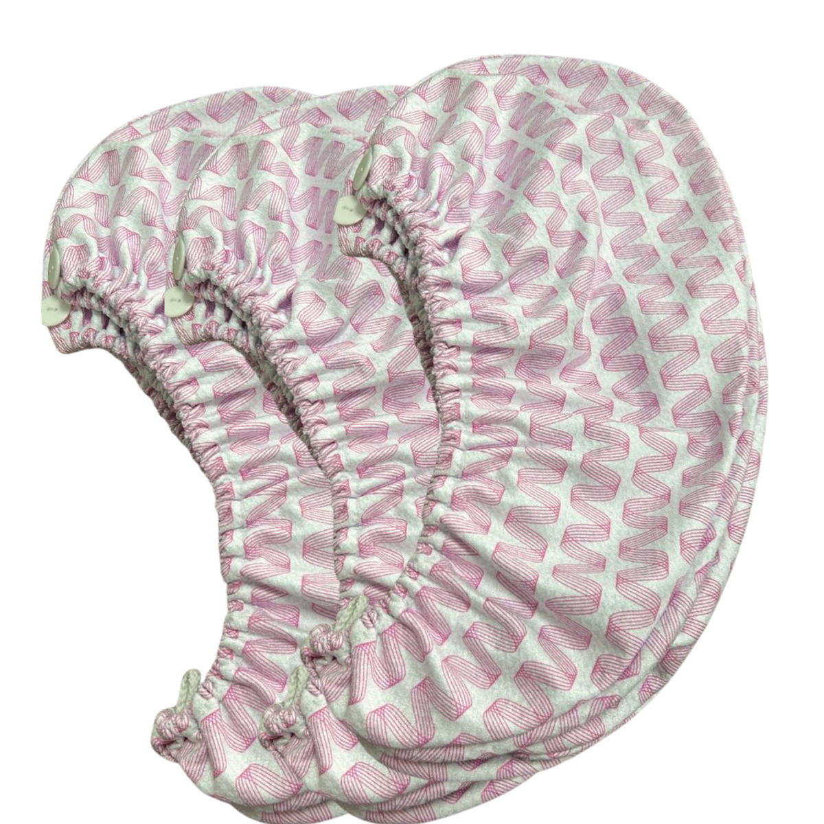 Fast-Drying Hair Wrap Towel — Blush-1