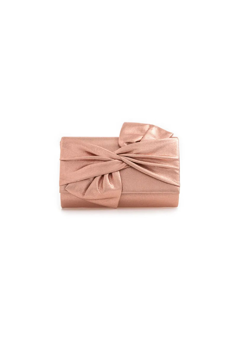 Champagne Bow Evening Clutch