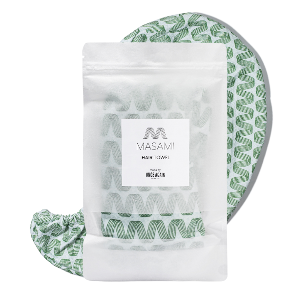 Fast-Drying Hair Wrap Towel — Sage-0