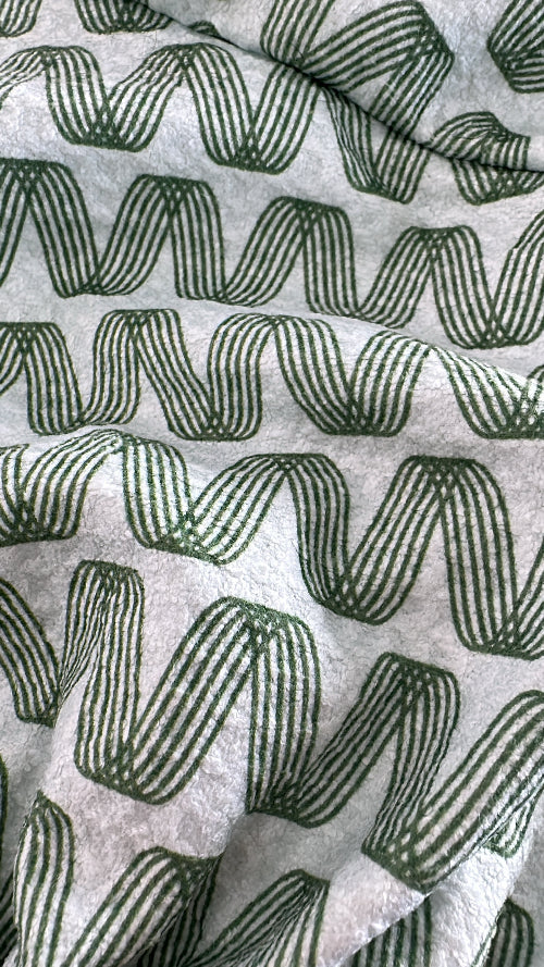 Fast-Drying Hair Wrap Towel — Sage-2