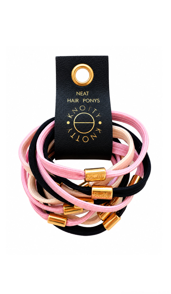 Neat Hair Tie Set of 12 — Ballet-0