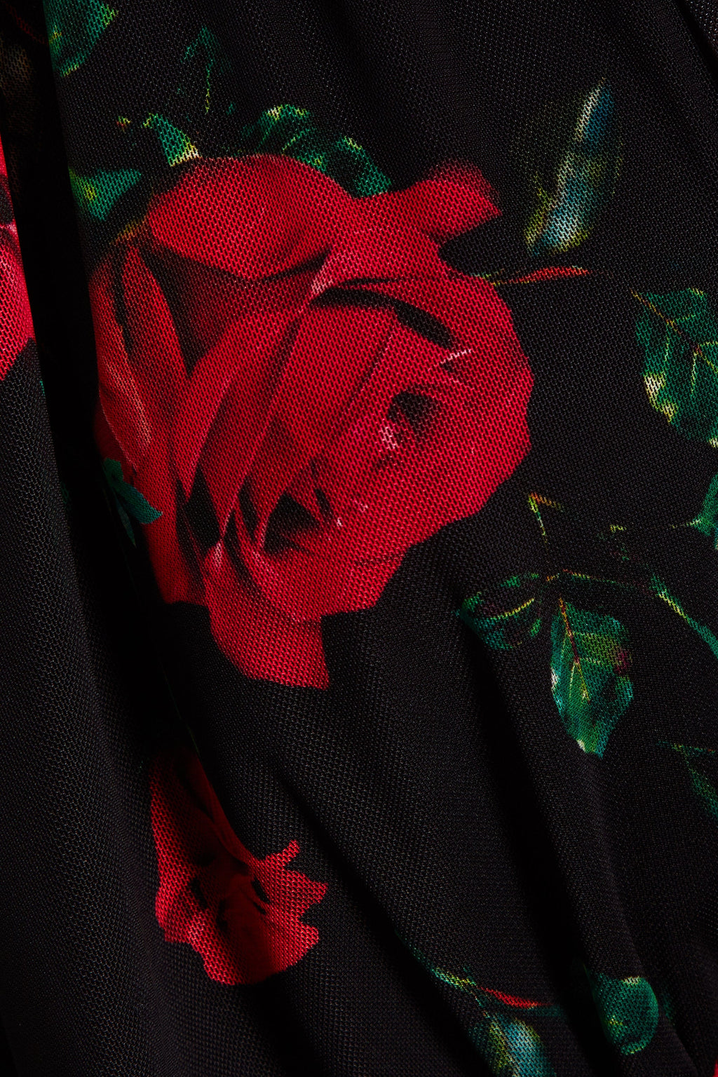 Sarvin Nya Floral Ruched Batwing Mini Dress — original supplier photograph 4