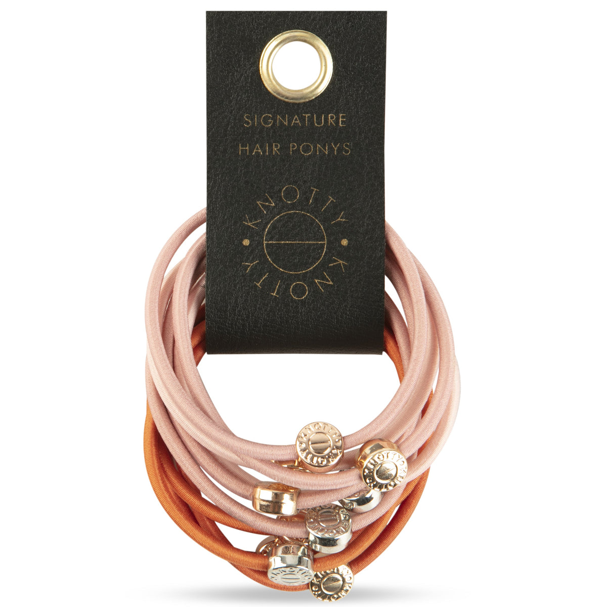 Signature Hair Tie Set of 10 — Adobe-0