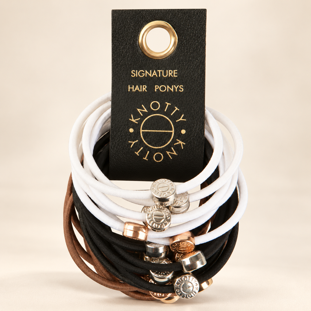 Studio presentation of Signature Hair Tie Set of 20 — Basics