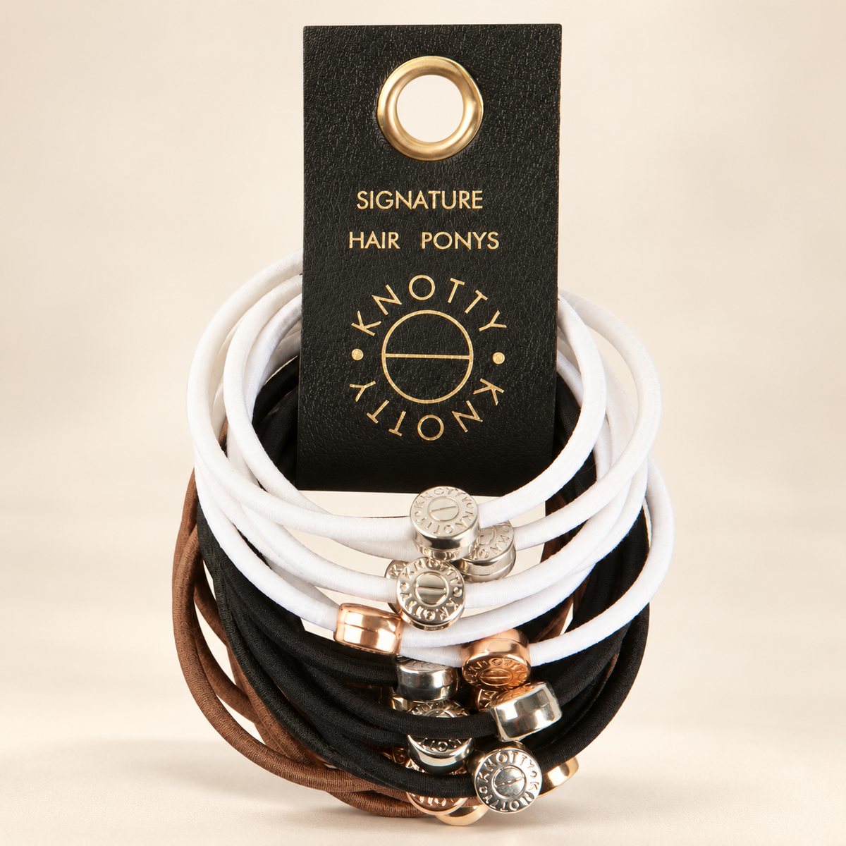 Studio presentation of Signature Hair Tie Set of 20 — Basics